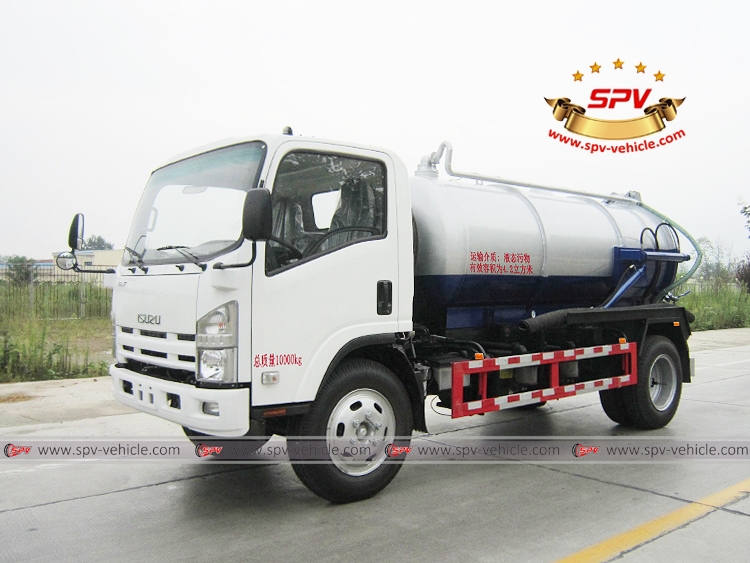 Sewage Vacuum TruckISUZU - LF